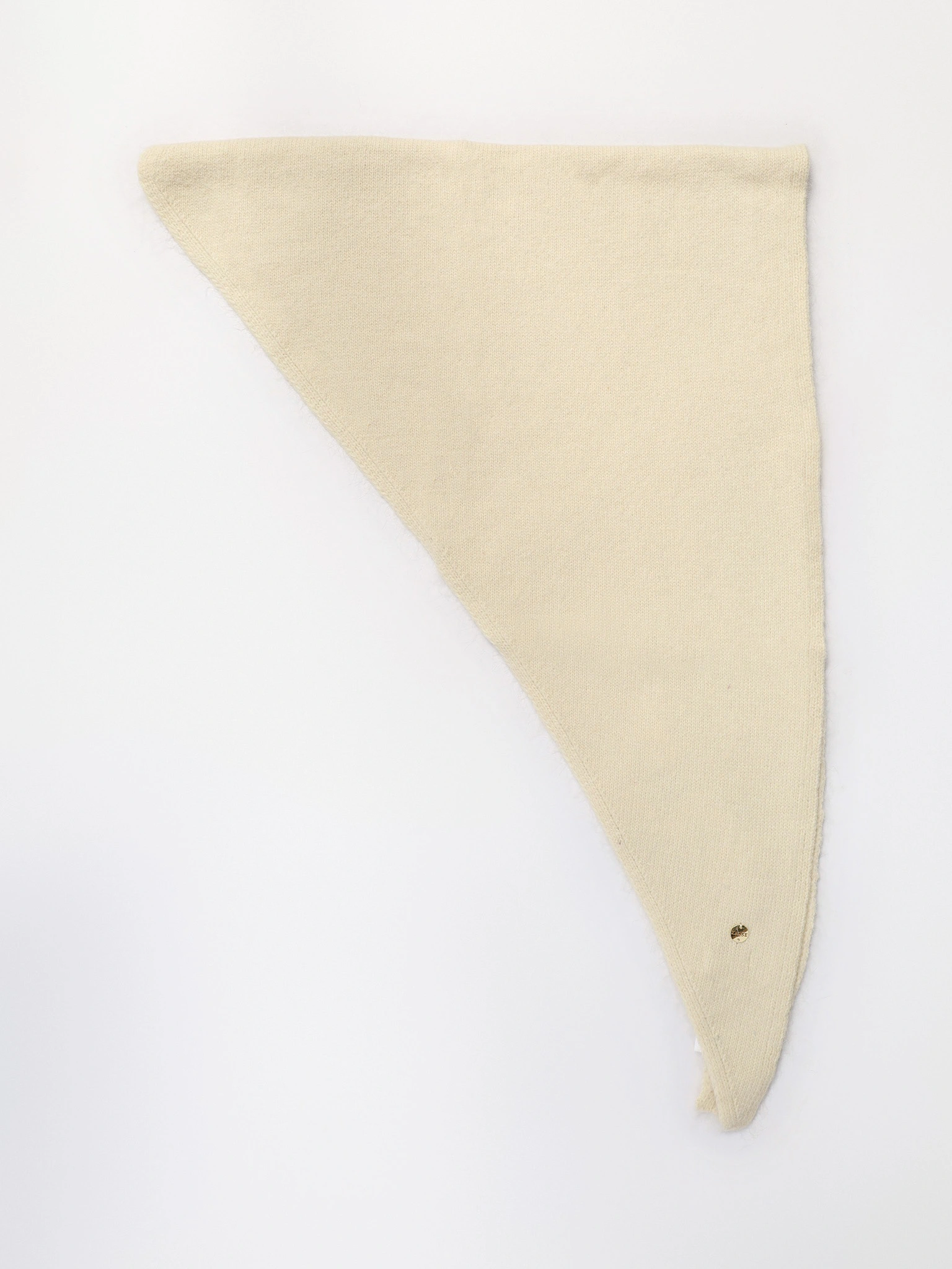 Шарф-косынка с декоративной нашивкой в ассортименте